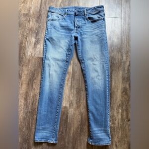 G-star RAW - Men's Blue Jeans slim-fit faded